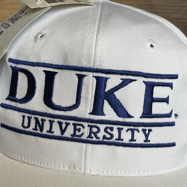 Vintage Duke University Hat Cap Devils Bar The Game Snapback 90s RARE - NWT