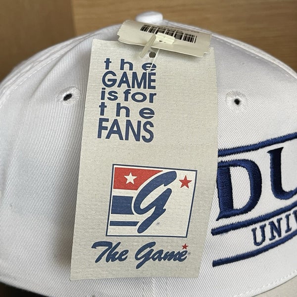 Vintage Duke University Hat Cap Devils Bar The Game Snapback 90s RARE - NWT