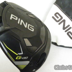 PING G430 LST Driver 9° Alta CB 55 Black Stiff Flex +Cover