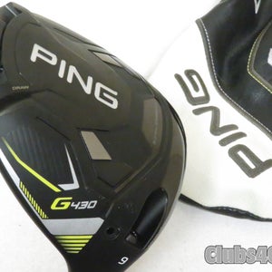 PING G430 LST Driver 9° Alta CB 55 Black Stiff Flex with Cover