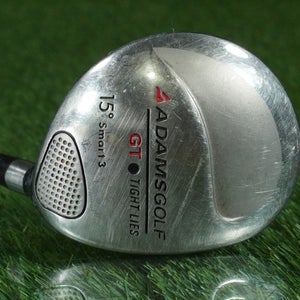 ADAMS GOLF GT TIGHT LIES SMART 3 FAIRWAY WOOD ULTRALITE SUPERSHAFT 15 RH
