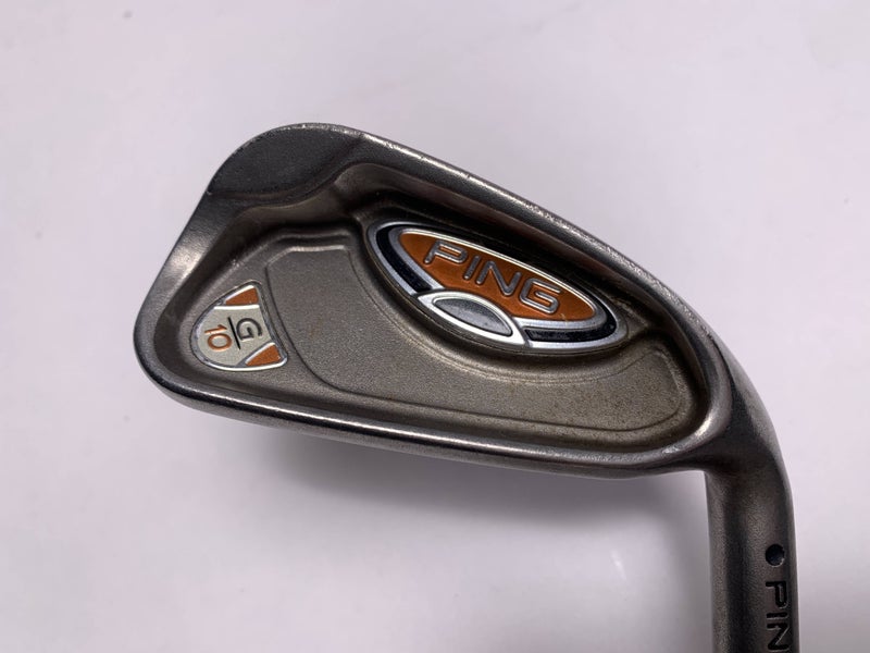Ping G10 Single 6 Iron Black Dot TFC 129 I Soft Regular Senior Graphite Mens RH