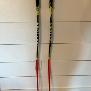 Used 115cm Racing Leki GS Ski Poles