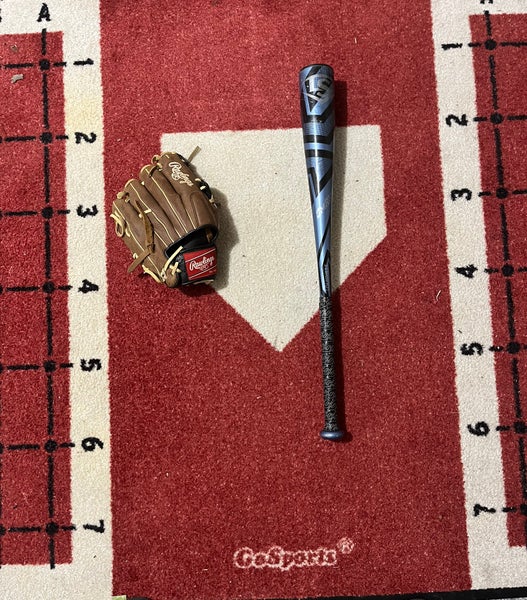 Baseball bat & Glove