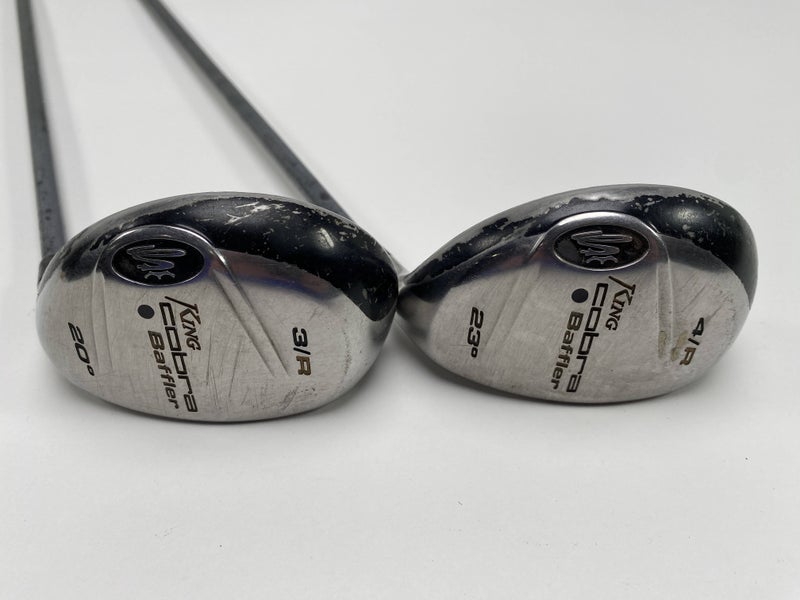 Cobra Baffler 2005 3 & 4 Hybrid Set 20* 23* Aldila NV HL Regular Graphite RH