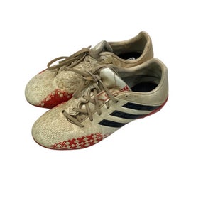 Used Adidas Soccer Cleats Red Junior 04.5 11347-S000244536