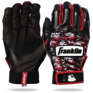 New Franklin DIGITEK BB/SB Batting Gloves BLK/RED ADT XL 11860-FRA21058F5XL