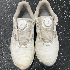 Used Adidas Mens Golf Shoes White Senior 5.5 11849-S000026607