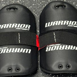 Used Warrior FATBOY Lacrosse Arm Pads/Guards Black LG 11849-S000026556