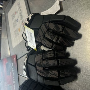 Used STX STALLION 75 Lacrosse Gloves Mens Black MD 11849-S000026544