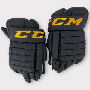 Pro Stock New 15" CCM 852 4-Roll Pittsburgh Penguins Stadium Series Gonchar Hockey Gloves