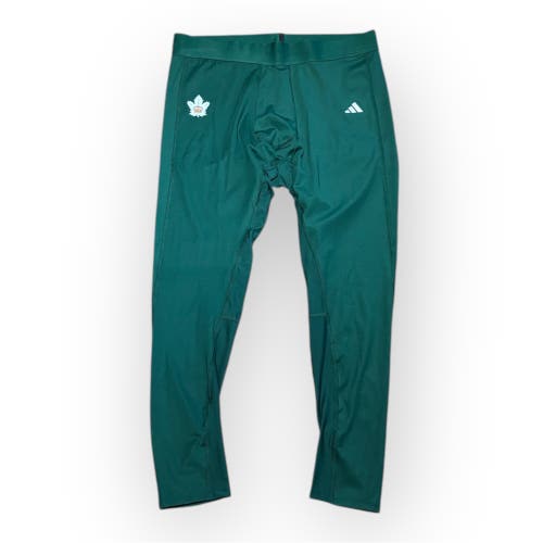 Adidas Baselayer Leggings Pro Stock Toronto Marlies (St Pats) - XX-Large