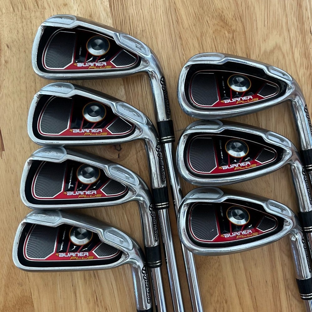TAYLORMADE BURNER PLUS IRON SET 4-P | SidelineSwap | Buy and Sell