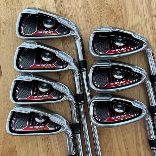TAYLORMADE BURNER PLUS IRON SET 4-P | SidelineSwap | Buy and