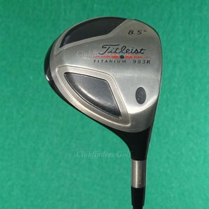Titleist Titanium 983K 8.5 Driver Factory Fujikura Speeder Graphite Stiff