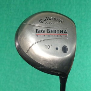 Callaway Big Bertha Titanium 10 Driver Factory RCH 65w Graphite Light