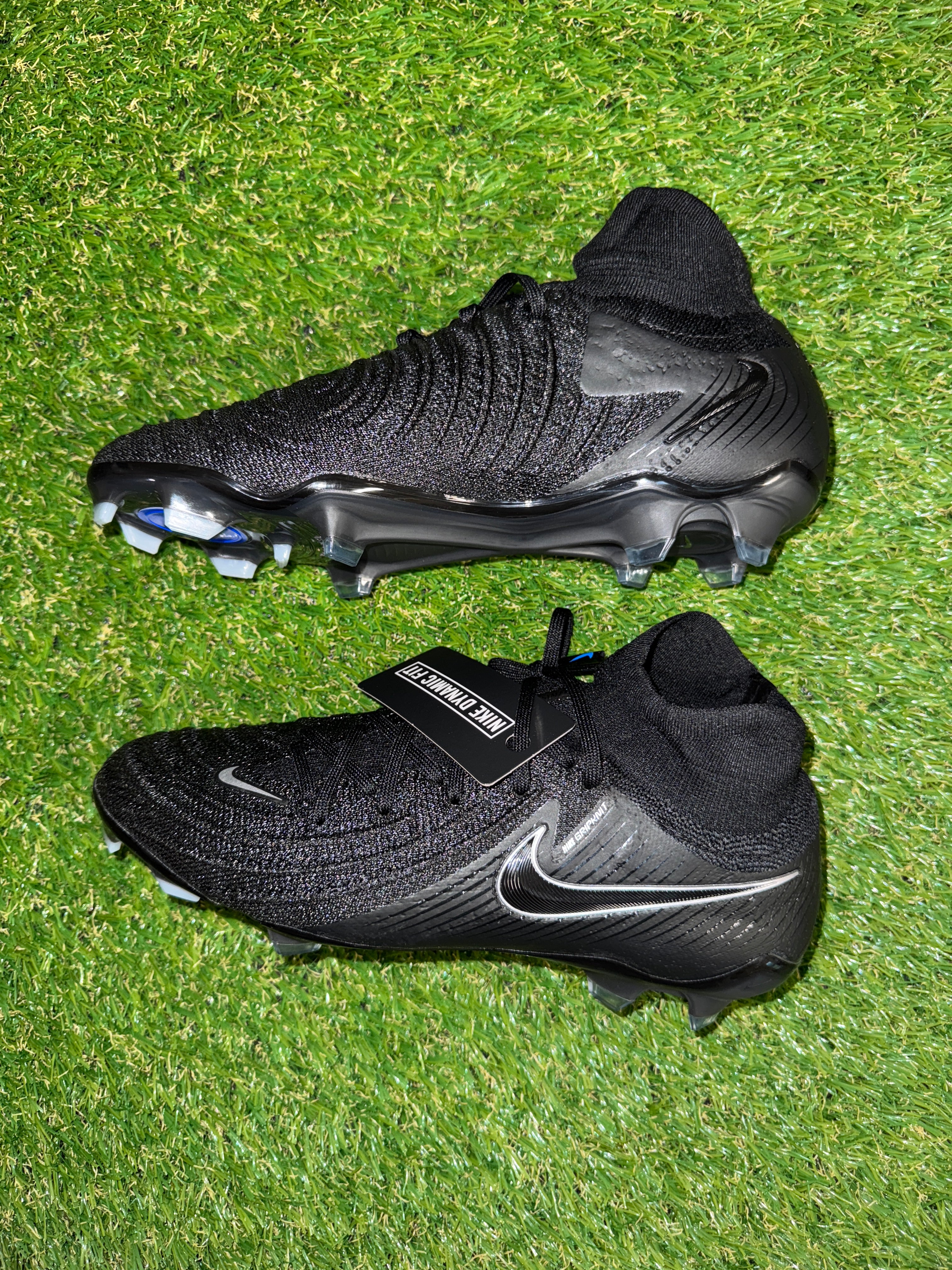 Nike Air Phantom Luna II Elite FG Soccer Cleats Black Men  display picture 2