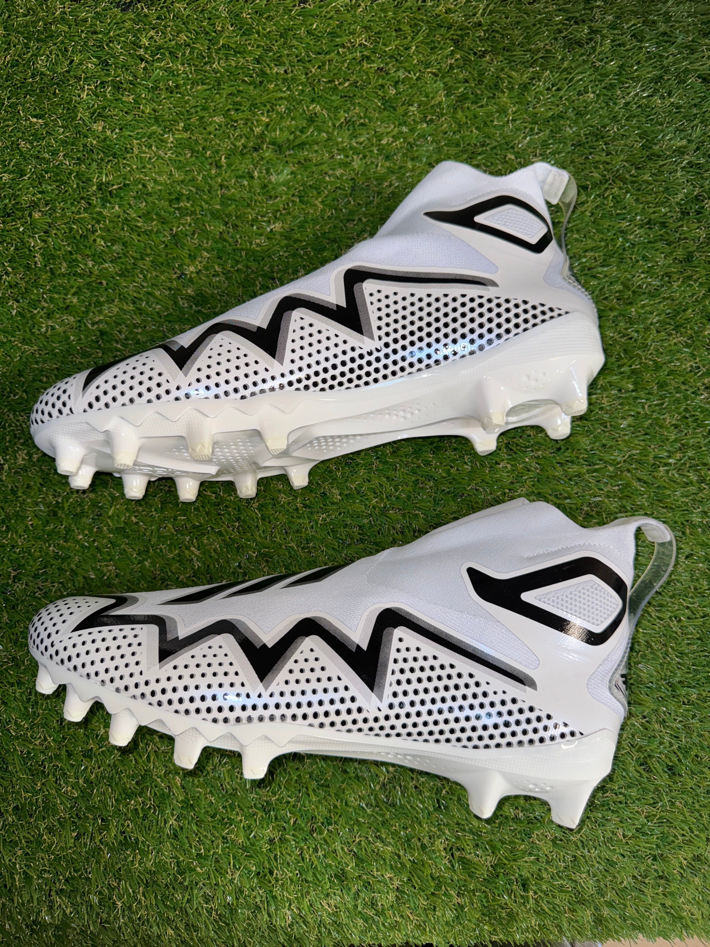 Adidas Freak Ultra 21 Laceless Football Cleats Black White  display picture 2