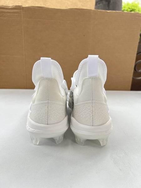 Adidas Mens Adizero Afterburner 9 NWV TPU Baseball Cleats White/Black Size 9
