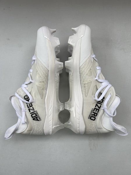 Adidas Mens Adizero Afterburner 9 NWV TPU Baseball Cleats White/Black Size 9