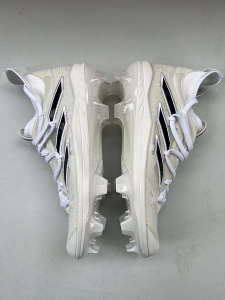 Adidas Mens Adizero Afterburner 9 NWV TPU Baseball Cleats White/Black Size 9