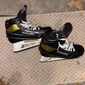 Bauer Supreme Ultrasonics Goalie Skates Size 8.5