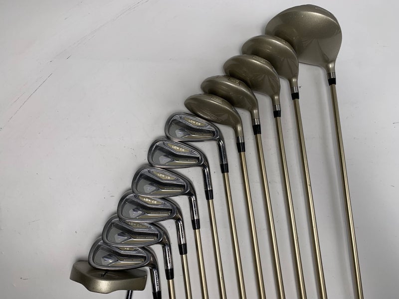 Tommy Armour Royal Scot Club Set Driver 3W 5W 3H-4H 5-PW Putter Ladies RH Dent