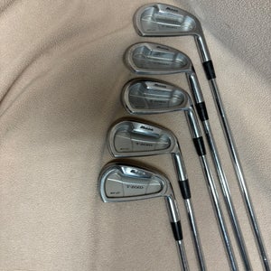 Men's Mizuno MX20 T-Zoid Right Handed Iron Set Stiff Flex 5 Pieces Steel Shaft (Used)