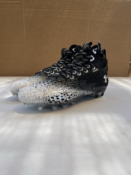 Under Armour Spotlight Clone MC Football Cleats Black 3026343-001 Womens Sz 6