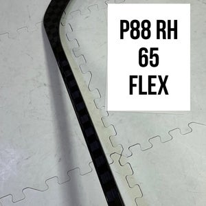 Senior(1x)Right P88 65 Flex 63” ProBlackStock™ Unbranded Blackouts Pro Stock Nexus Hockey Sticks