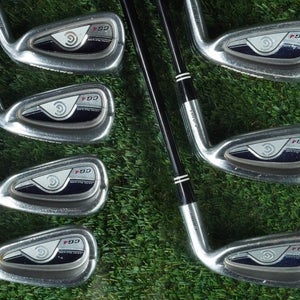 CLEVELAND CG4 IRONS SET 3-9 CMM GRAPHITE ACTION LITE SHAFT STIFF FLEX RH ~ L@@K!