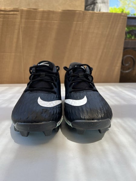 Nike Women Hyperdiamond 4 Keystone Black/White/Mint - Size 11 Women