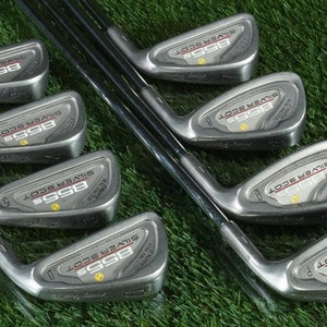 TOMMY ARMOUR 855S SILVER SCOT IRONS SET 3-PW STEEL TOUR STEP II STIFF FLEX RH