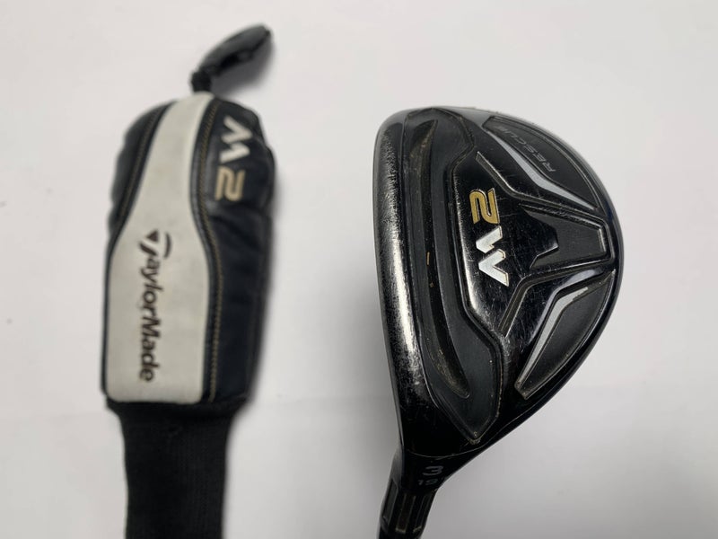 Taylormade M2 3 Hybrid 19* REAX 65g Regular Graphite Mens LH HC Midsize Grip