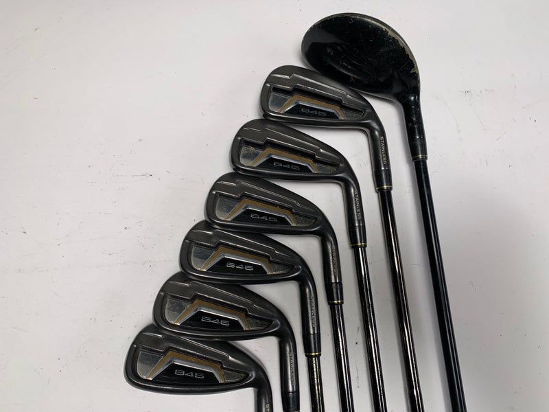 Tommy Armour 845 Forged Hybrid Iron Set 4-PW 845 Uniflex Steel Mens RH