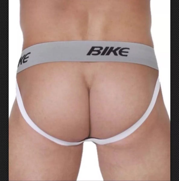 BIKE Men Jockstrap Jofa Style With Genital Protection Cup Unique Style.