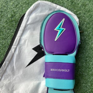 New Bruce Bolt Martel Purple Adult Sized Slidding Mitt