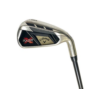Used Callaway RAZR X Men's Right 6 Iron Regular Flex Graphite Shaft 11506-S000206660