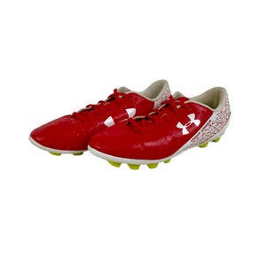 Used Under Armour Soccer Cleats Red Junior 04 11506-S000264805