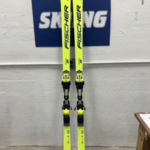 2024/25 Fischer 188 cm RC4 World Cup GS Skis WITH Z18 Bindings (66T Medium Flex)