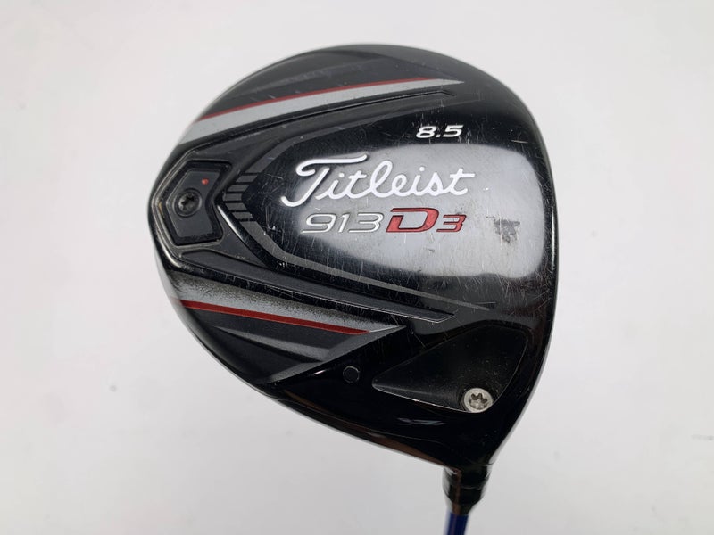 Titleist 913 D3 Driver 8.5* OBAN Devotion 6 Blue 04 65g Stiff Graphite Mens RH