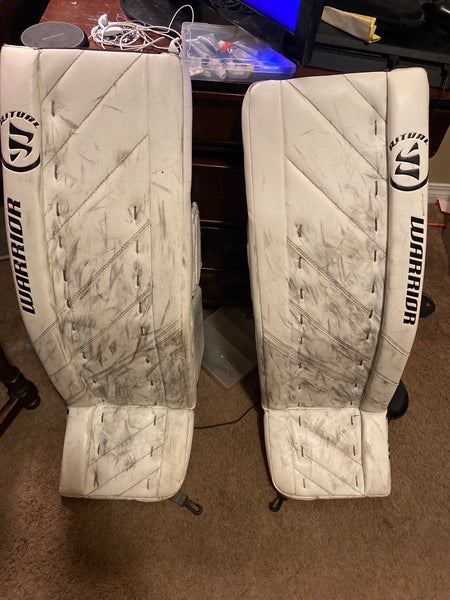 35" Warrior Ritual G4 Goalie Leg Pads (Used)