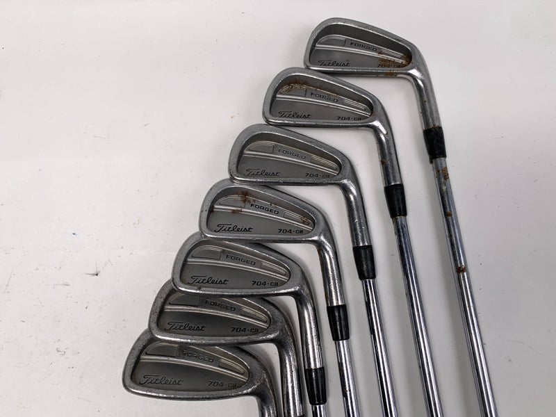 Titleist 704.CB Iron Set 3-PW True Temper DG S300 Stiff Mens RH +1" (No 7 Iron)