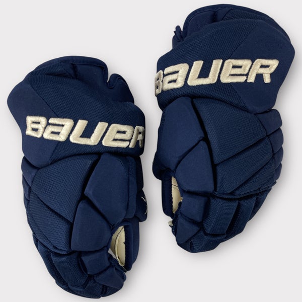 Pro Stock Used 14" Bauer Vapor X:60 Pro Pittsburgh Penguins Winter Classic Hockey Gloves