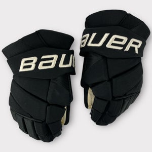 Pro Stock Used 14" Bauer Vapor HyperLite Pittsburgh Penguins Winter Classic Chiodo Hockey Gloves