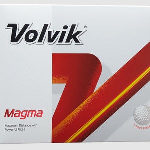 Volvik Magma Golf Balls (White,12pk) 1dz 2024 Non-Conforming NEW