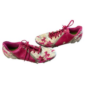Used Under Armour Adult FB Cleats Pink Senior 12.5 11760-S000074342