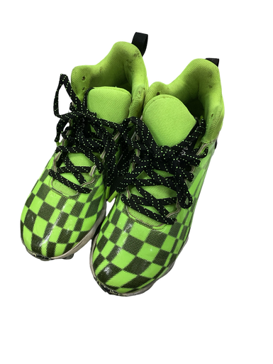 Used Under Armour SPOTLIGHT BB/SB Cleats Neon Green Junior 01 11613-S000157600