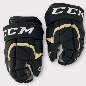 Pro Stock Used 14" CCM HG12 Pittsburgh Penguins Sill Hockey Gloves