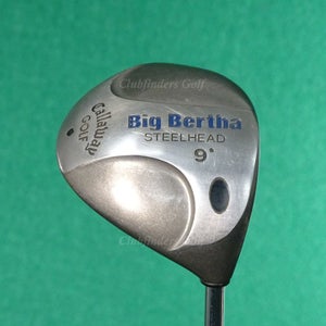 Callaway Big Bertha Steelhead 9 Driver Factory Memphis 10 '98 Steel Uniflex